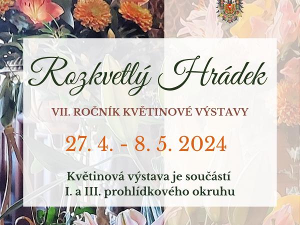 Rozkvetlý Hrádek - VII. ročník květinové výstavy