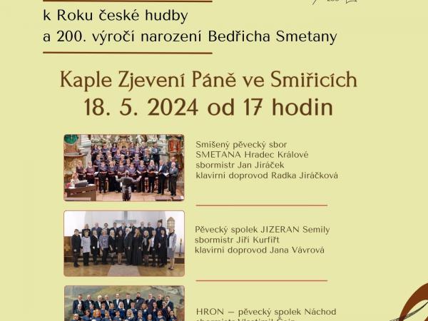 Sborový koncert k Roku české hudby