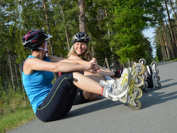 Cyklo a in-line okruh městskými lesy