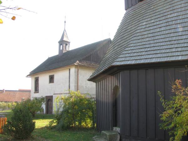 Dřevěná zvonice Měník